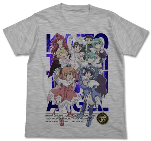 10周年おめでとう！『快盗天使ツインエンジェル』記念のフルカラーTシャツ登場！アニバーサリーイベント先行販売も決定！