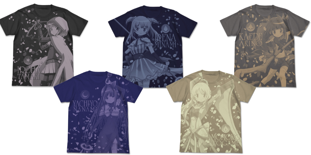 『マギアレコード 魔法少女まどか☆マギカ外伝』“環いろは”たち新たな魔法少女がTシャツになって登場！