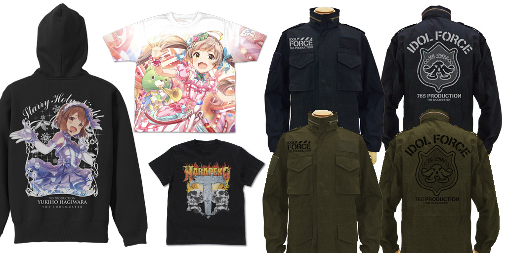 アウター、Tシャツ コミケ先行販売！『アイドルマスターミリオンライブ！』これからの季節も活躍する新商品が登場！