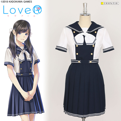 3月14日のゲーム発売に合わせ、早くも登場！『LoveR』より、篁リエル学園 高等部女子制服の予約受付開始！