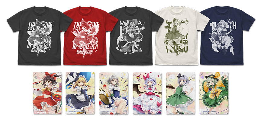 『東方Project』“えれっと”先生“なつめえり”先生が描く博麗霊夢たちのグッズが登場！